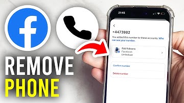 How To Remove Phone Number On Facebook - Full Guide