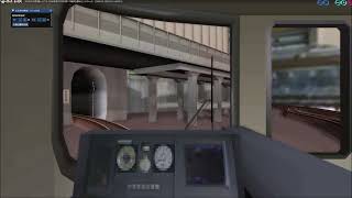 【VRMNX自動運転】東京大井町某鉄道模型店風レイアウト　その８　山線山登り左回り前面展望（３１３系Ｖ１２編成）