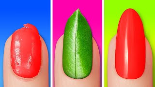 Girls Problems With Long Nails || How to Solve It, Nail Art Ideas