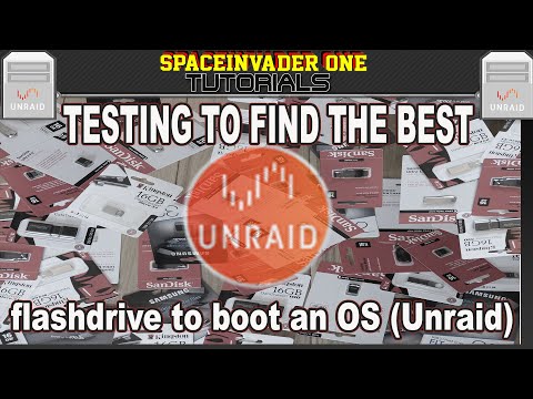 Testing to find the best USB flash drive to boot an OS like Unraid