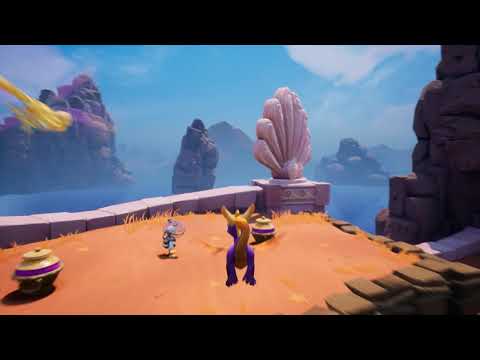 Spyro: Year of the Dragon Part 9 Seashell Shore Secrete Cave