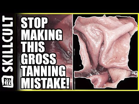 Most Common WORST Tanning Mistake That Ruins Hides, Vegetable Tanned Leather