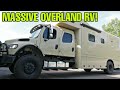 MASSIVE RV: 4x4 Off-Road  Motorhome! Overlander's Dream! The Showhauler!