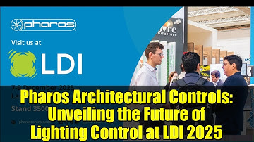 Pharos Architectural Controls: Unveiling the Future of Lighting Control at LDI 2025