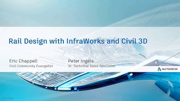 Aug 23rd Webcast: Rail Design with InfraWorks and Civil 3D