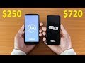 Motorola Moto G6 Vs Galaxy S9 Speed Test
