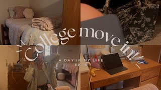 MOVE INTO COLLEGE WITH ME: a day in my life ?