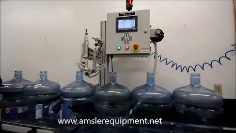 Empty Bottle Leak Tester - 3 & 5 Gallon HOD Water Bottles