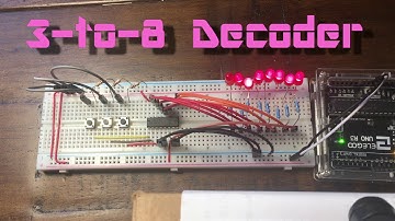 RAM Module Part 1: Making a 3-to-8 Decoder