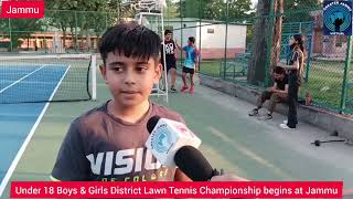 Under 18 Boys & Girls District Lawn Tennis Championship begins at Jammu screenshot 5