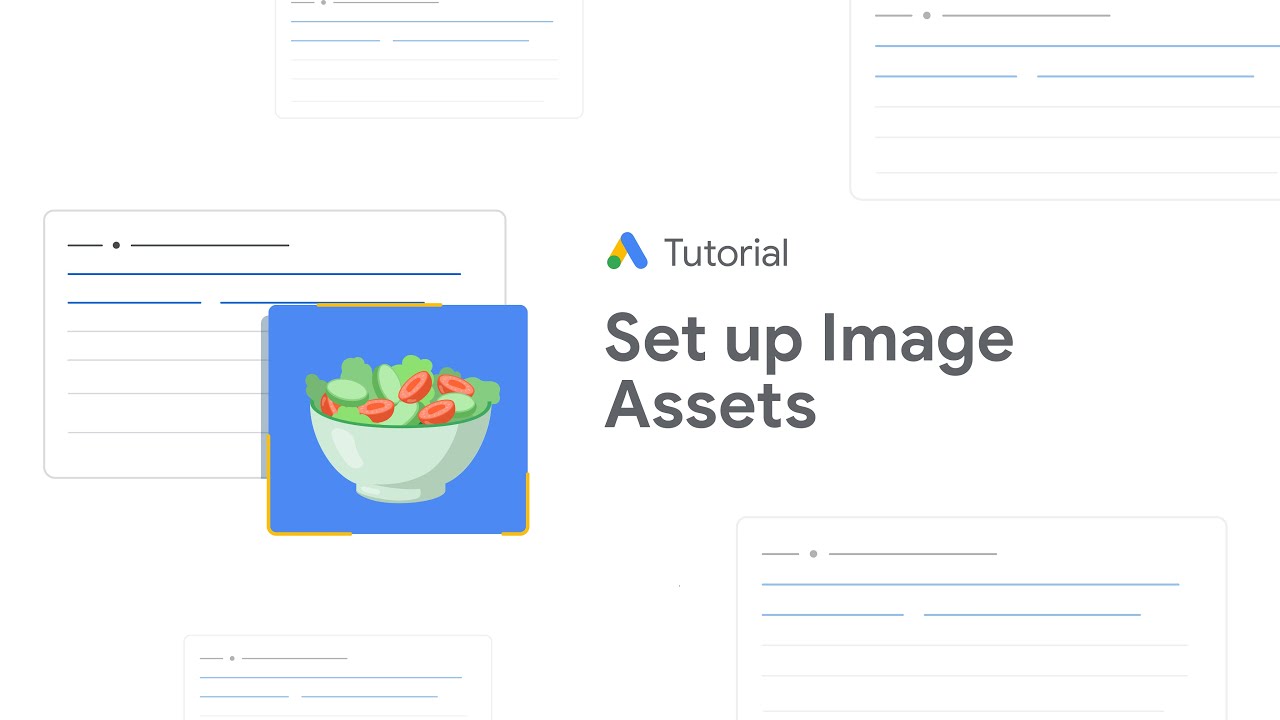 How to set up image assets google ads tutorials youtube