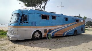 Motorhome Dinossauro, Viação Cometa CMA, Flecha Azul, 1983, Scania 113K, 1979, Chico E Sônia.