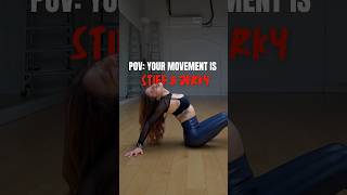 Smooth out your movement with this trick! Follow for more dance tips