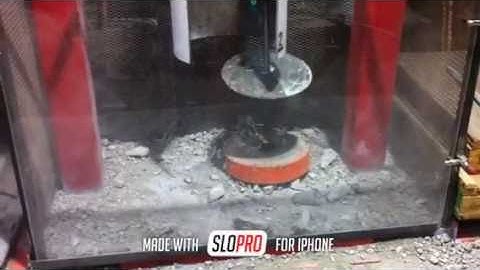 AMAZING CONCRETE SMASH IN SLOW MO