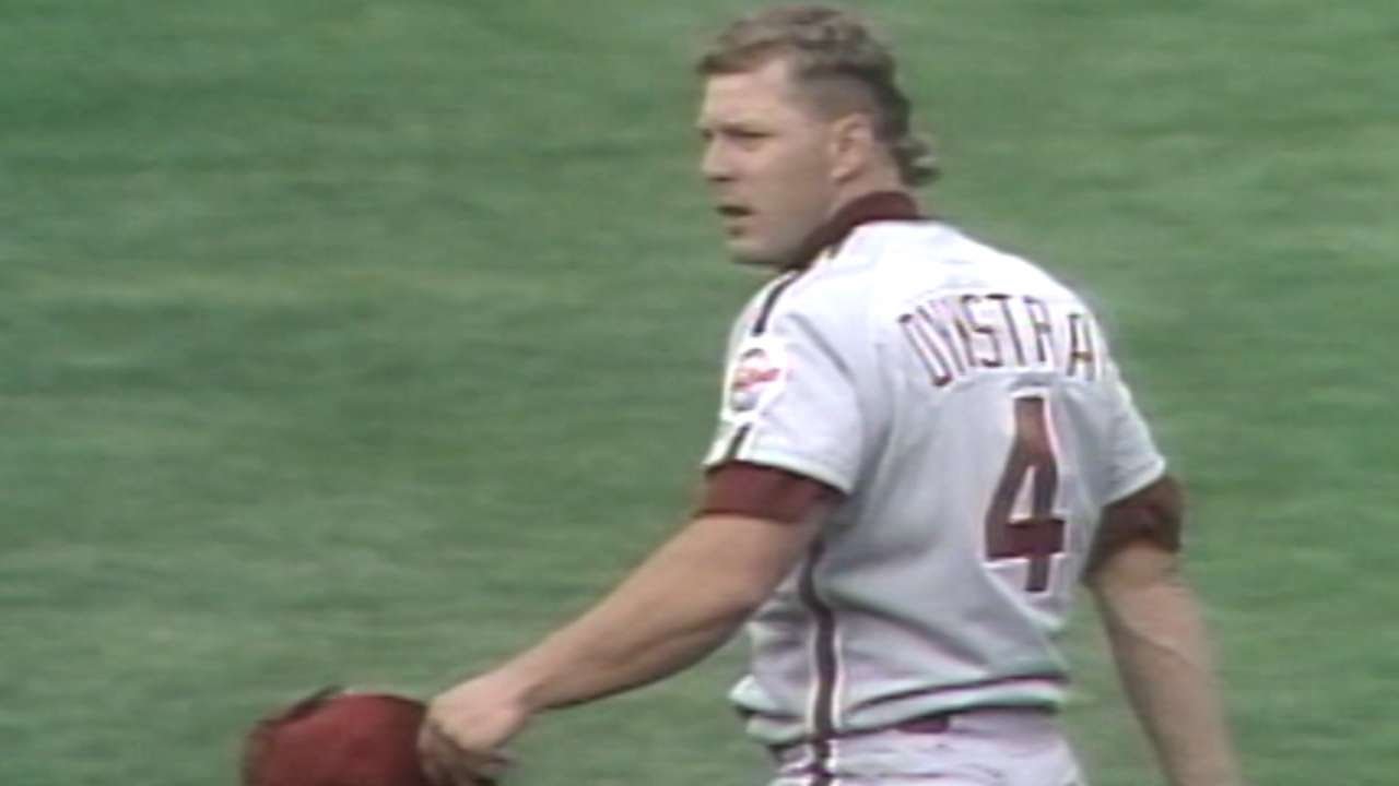 Lenny Dykstra throws out Daryl Boston 