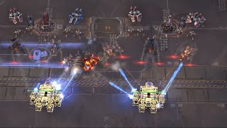 Countering Raiden + Sprinkler Hounds over-analyzed (2068MMR) #mechabellum