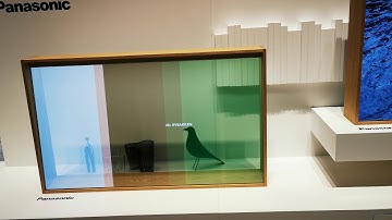 Panasonic transparent OLED TV