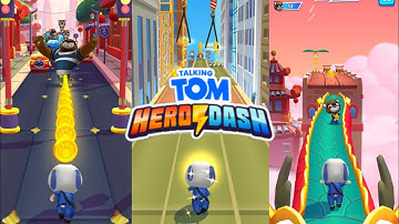 TALKING TOM HERO DASH GAMEPLAY PART #13 (ANDROID/IOS) NEW UPDATE