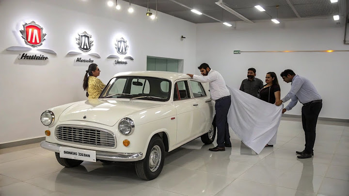 New 2025 Hindustan Ambassador Mark V REVEALED finally launched!!!
