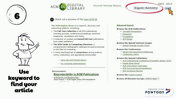 Online Database UTM Library