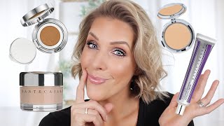 RANKING MY 4 CHANTECAILLE FOUNDATIONS | DEMOS OF EACH ONE | WHICH ONE COMES  OUT ON TOP?