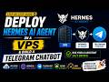 How to Deploy Hermes AI Agent on a VPS &amp; Build a Telegram Chatbot