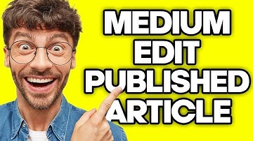 How To Edit Published Article On Medium (2023)