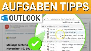 🚀 Die 7 besten Aufgaben-Tipps für Outlook