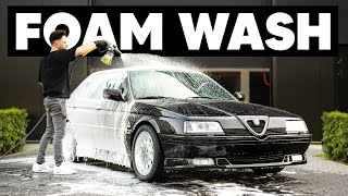 Cleaning A 31 Year Old Alfa Romeo 164 - Ceramic Maintenance Wash
