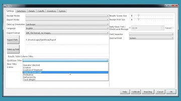 QuickScan II Customization Editing Updating