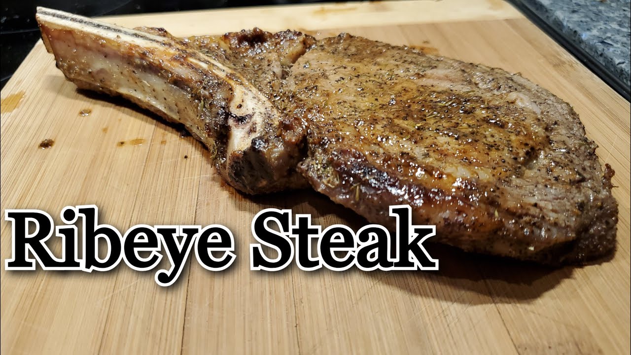Ribeye Steak Oven Cooked - YouTube