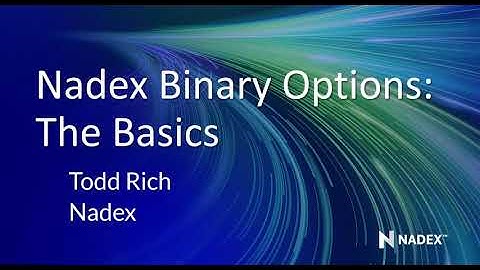 Nadex Binary Options: The basics