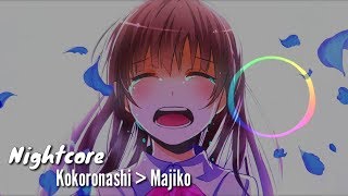 「 Nightcore」~ Kokoronashi Majiko/Hidoi yo Hidoi yo