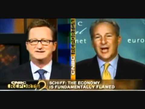 Peter Schiff Schools CNBC's Dennis Kneale