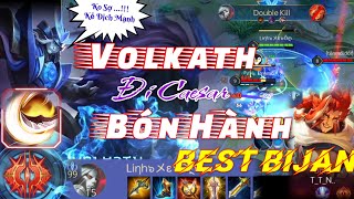 Volkath S4-2023 Đi Caesar Bón Hành Best Bijan | Trang Bị + Ngọc + Phù Hiệu Mạnh Nhất Liên Quân