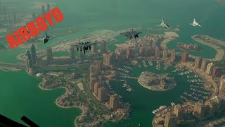 Qatari EAF • U.S. Air Force Friendship Flyover