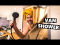 VAN LIFE BUILD: Fitting A FULL BATHROOM Into A Van!