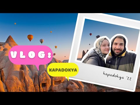 VLOG: kapadokya'da balonları izlemek için sabah 5'te uyanmak, nevşehir gezimiz