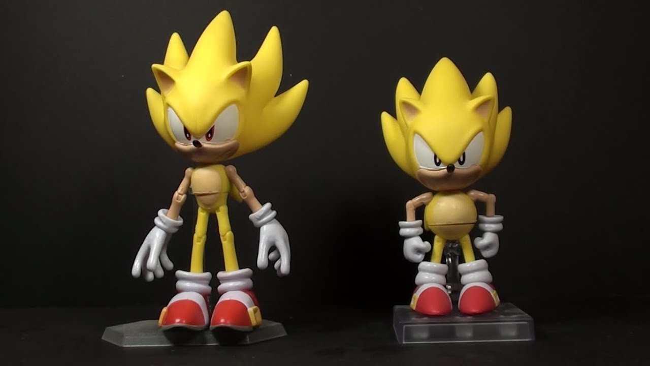 Jazwares Sonic The Hedgehog - Sega SUPER SONIC 3 Action Figure