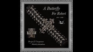 Rainbow Loom Band A Butterfly For Robert Bracelet Tutorial/How To
