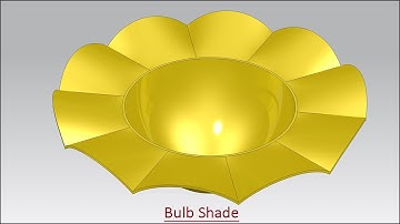 Bulb Shade (Video Tutorial) Siemens NX