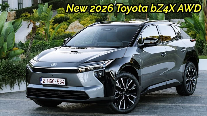 New 2026 Toyota bZ4X AWD Facelift (Precious Metal) - Driving, Exterior, and Interior