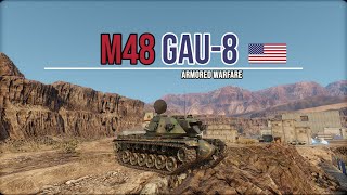 🇺🇸 Firestorm | M48 GAU-8 | Tier X Tank Destroyers | Armored Warfare |