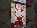 présentations des pâtisseries pour mon pot