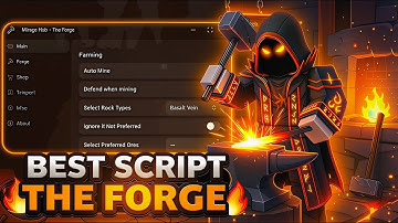 NEW The Forge Script 🔥 BETA | Mirage Hub 🚀 Keyless Auto Farm 🤖 Auto Forge & Zombie Kill 😱
