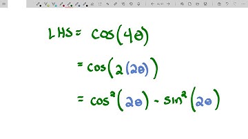 Double-Angle Identities - Proving Trigonometric Identities (Part 4)