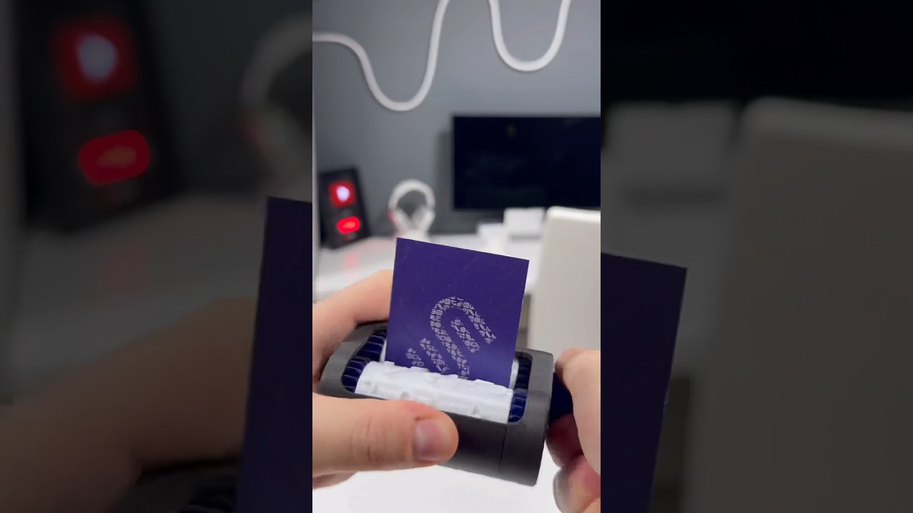 Assembling and Testing My New 3D-Printed Business Card Embosser! 😍 
