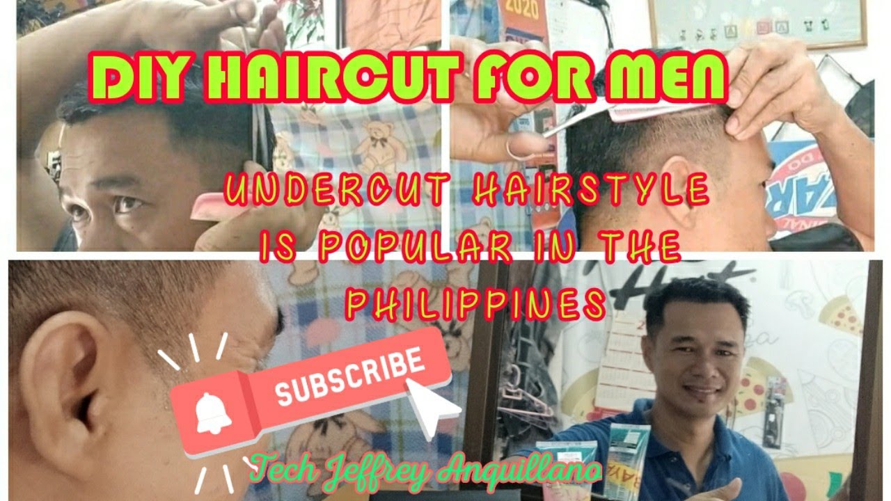 DIY UNDERCUT HAIRSTYLE FOR MEN / A POPULAR HAIRCUT TO FILIPINOS YouTube