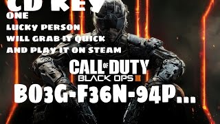 CoD: Black Ops 3 CD KEY!!! one lucky person will take it fast for Steam