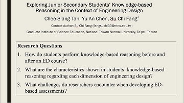 Exploring Junior Secondary Students’ Knowledge-based Reasoning in the Context of Engineering Design